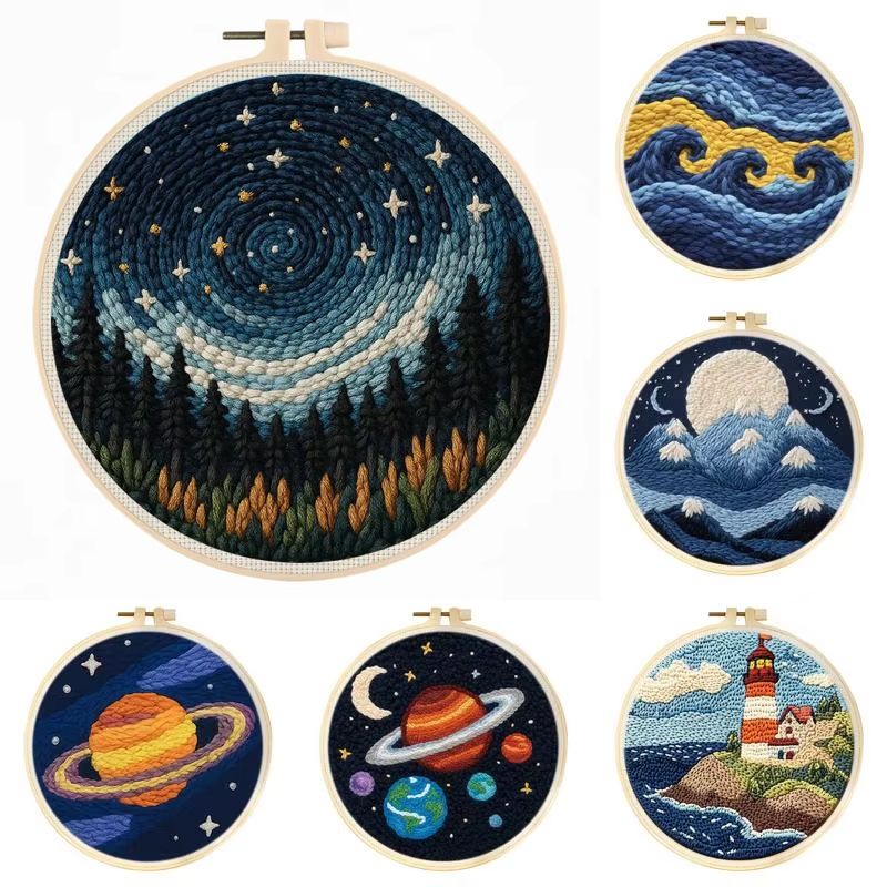 Embroidery Converter - Zestawy do punch needle - Morski