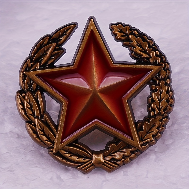 Embroidery Legacy - 1 szt. Białoruski emblemat Czerwonej Gwiazdy