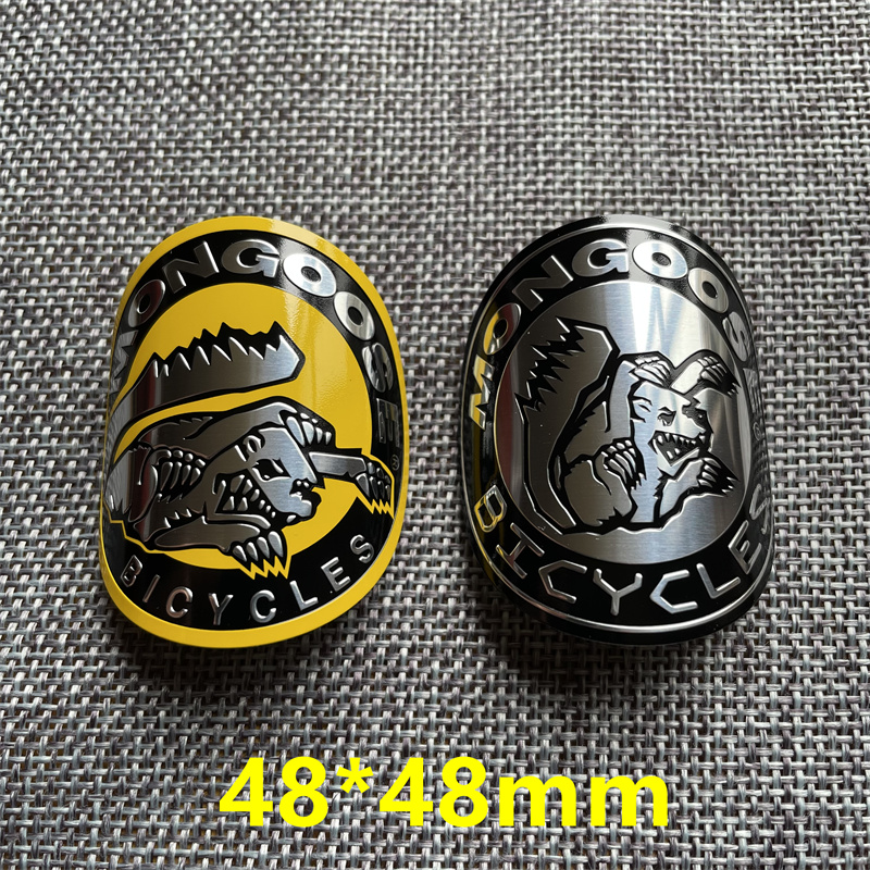 Embroidery Legacy - Mongoose vintage klasyczna motocyklowa głowa odznaka