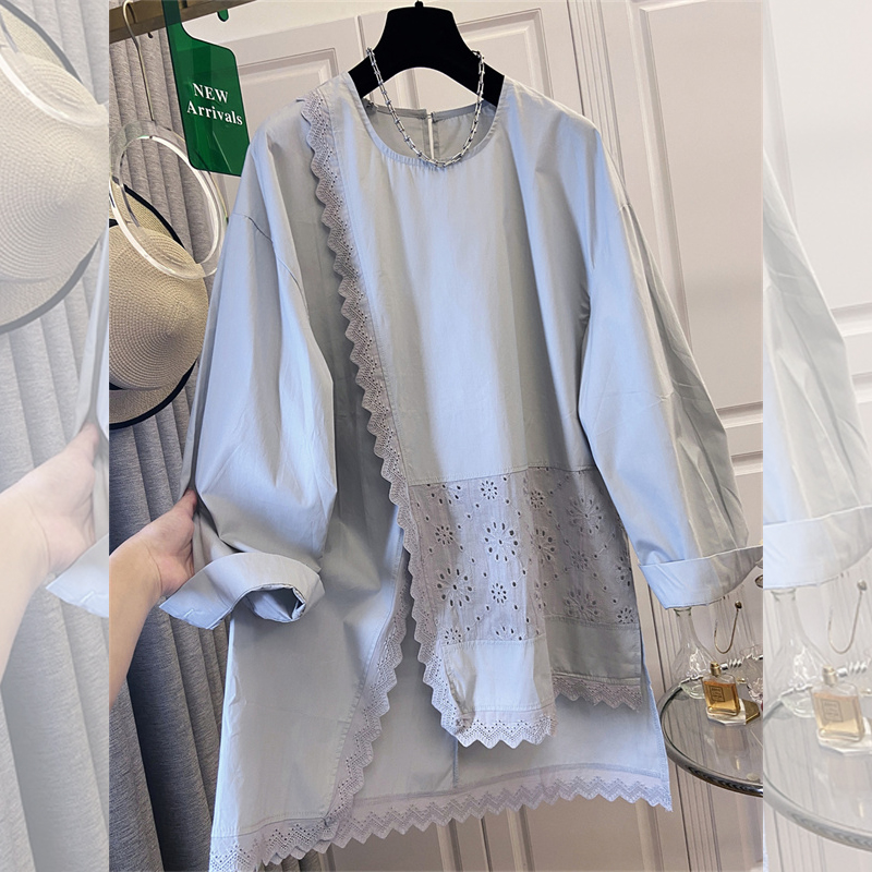 Embroidery Lace - SuperAen Wiosna 2026 Nowy Koreański Styl