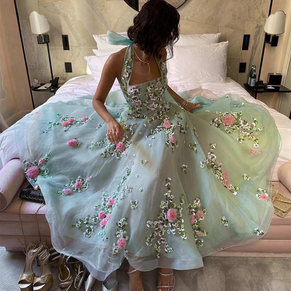 Embroidery Net Dress - Dostosowany Jiayigong wzór netto plaża linia