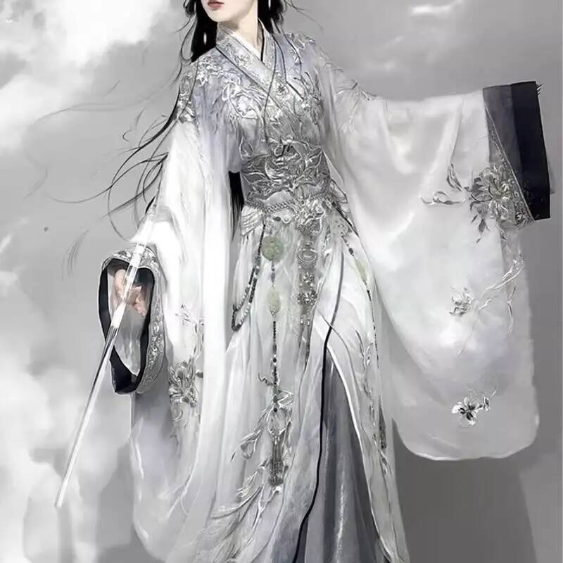 Embroidery Set - Kostium Cosplay w Stylu Narodowym na