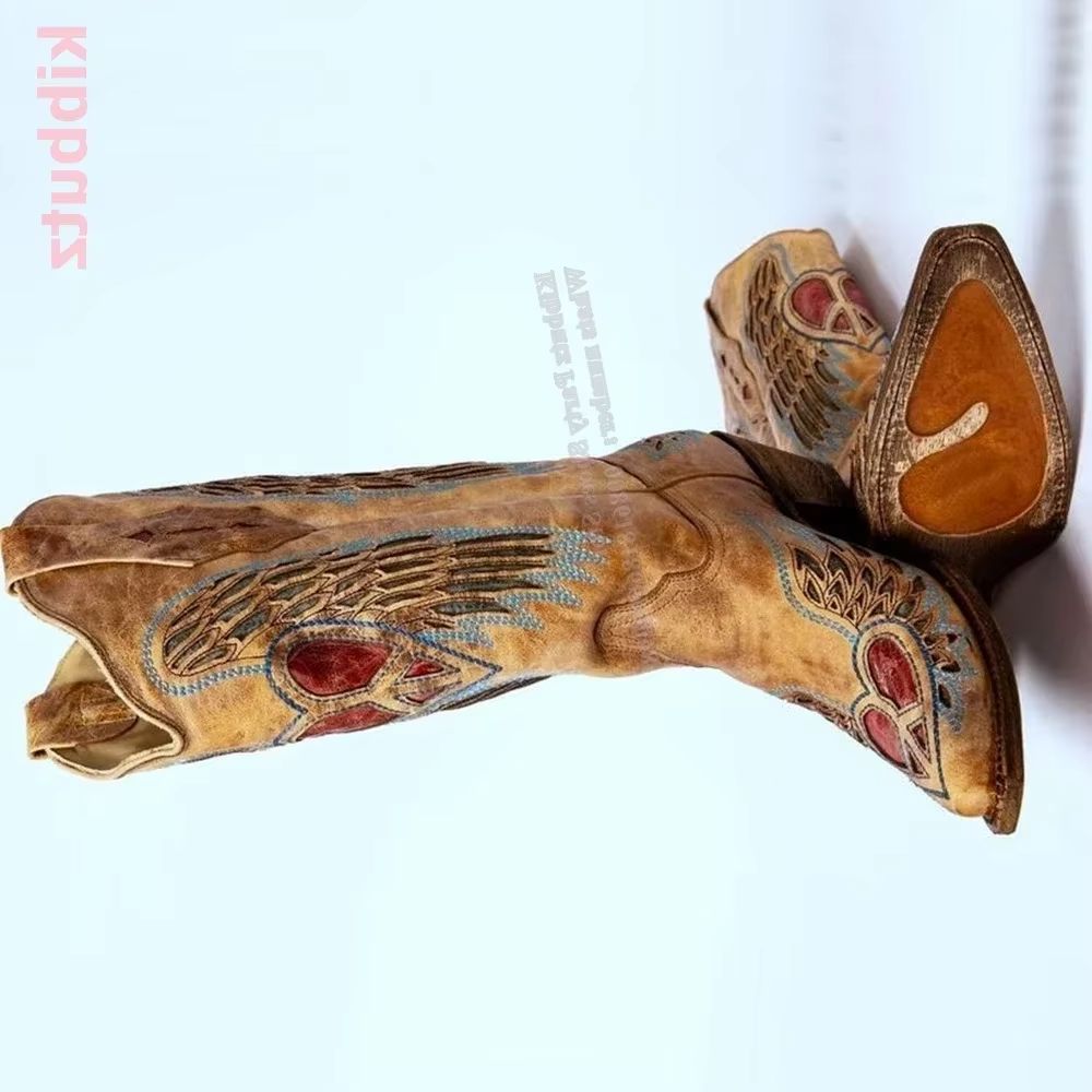 Haftowane kowbojki westernowe  – Embroidery On Leather recenzja i cena
