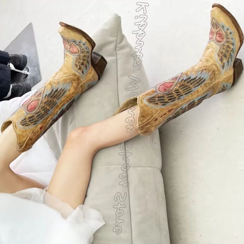 Haftowane kowbojki westernowe  – Embroidery On Leather recenzja i cena