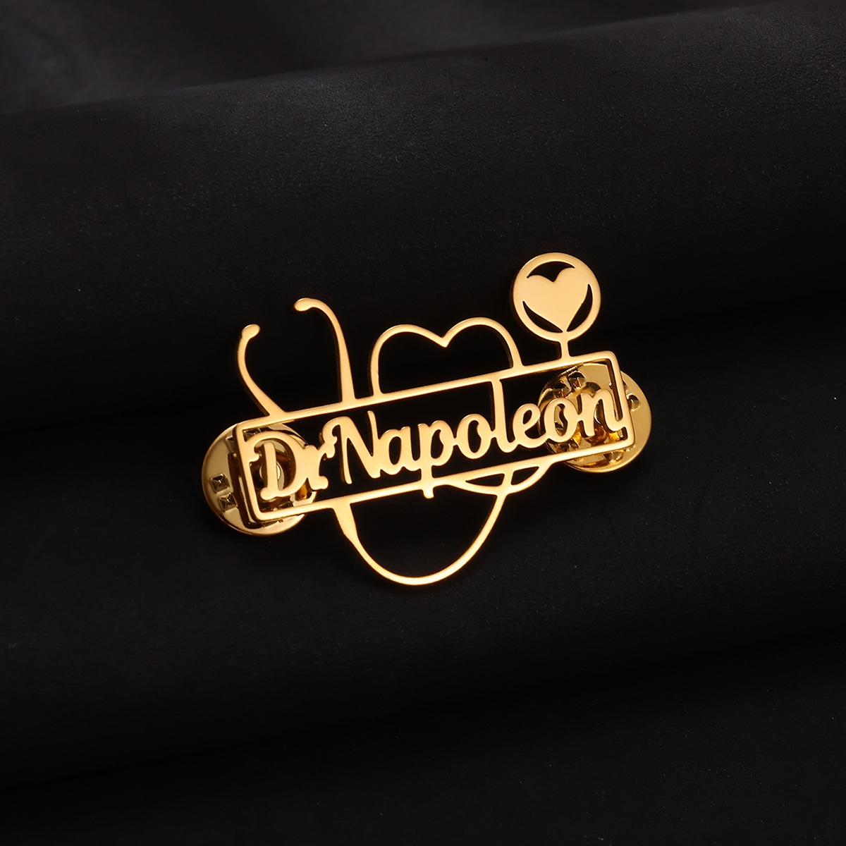 Broszka Stetoskop Personalizow – Embroidery Names recenzja i cena