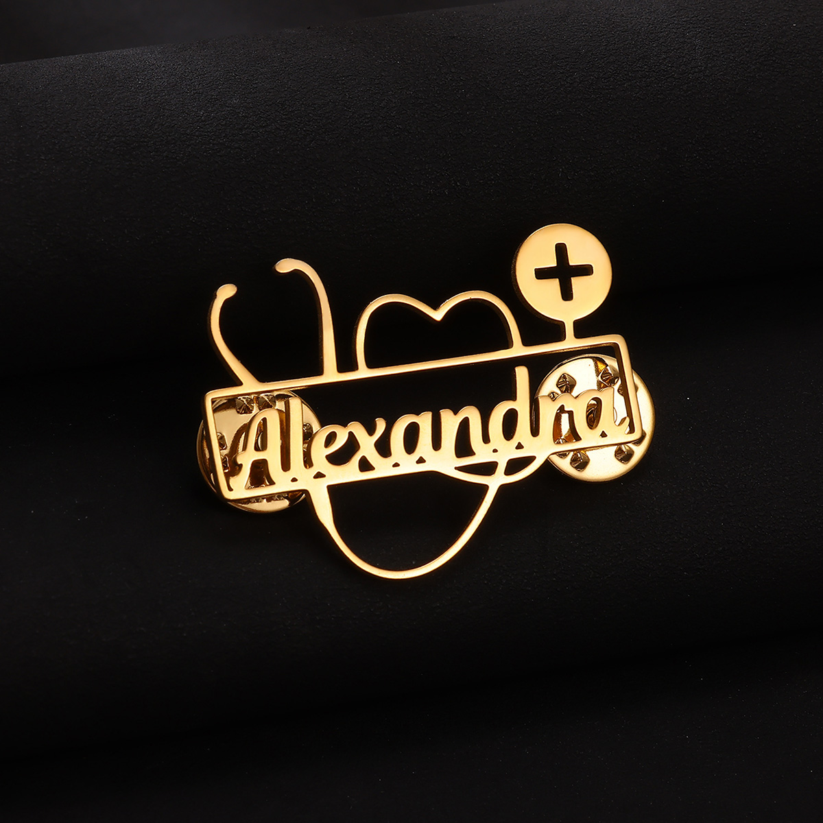 Broszka Stetoskop Personalizow – Embroidery Names recenzja i cena