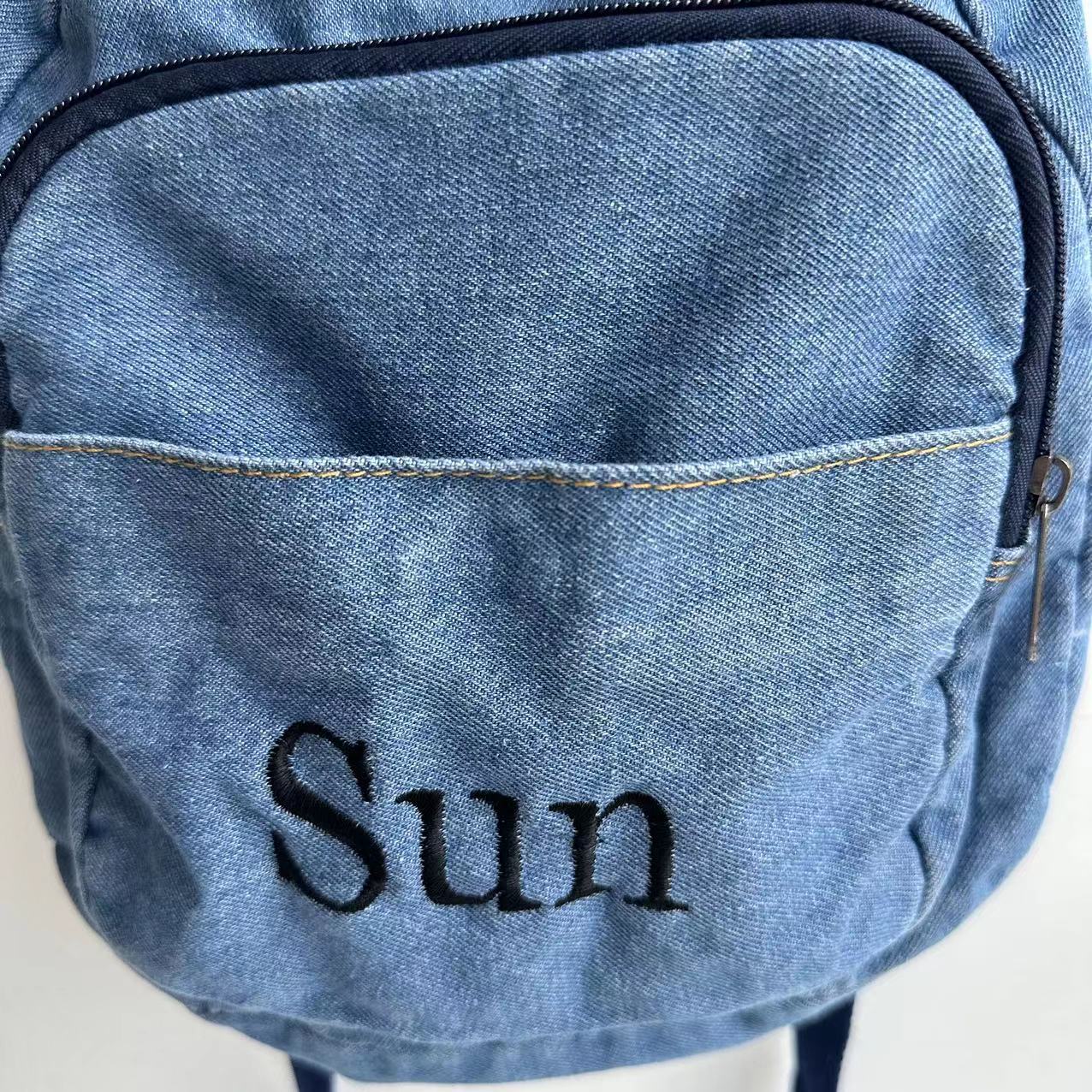 Plecak Denim dziewczęcy nowy t – Embroidery Names recenzja i cena