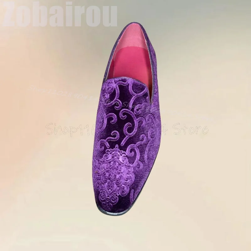 Fioletowe, haftowane, zamszowe – Embroidery On Leather recenzja i cena