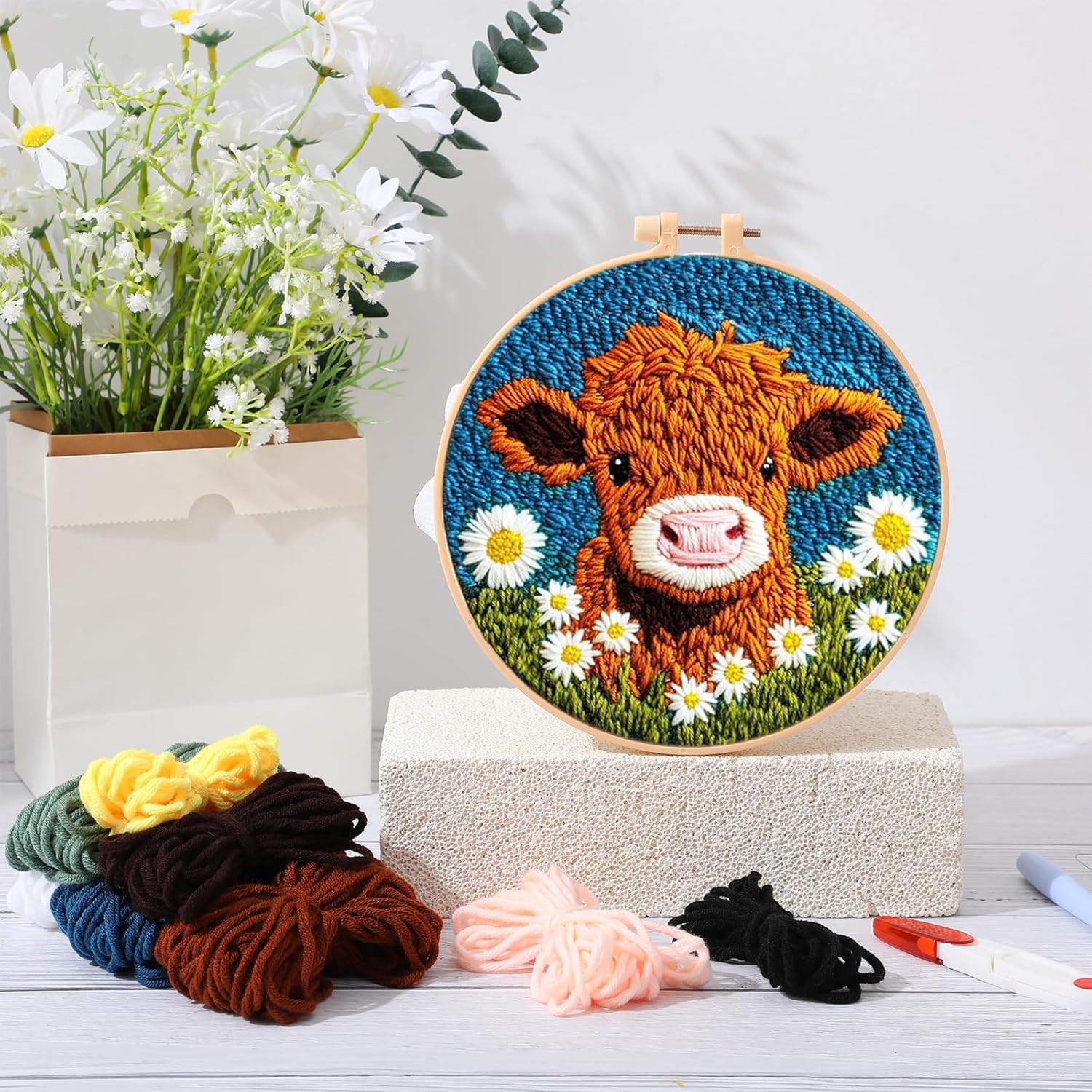 Zestaw do haftu punch needle C – Embroidery Converter recenzja i cena