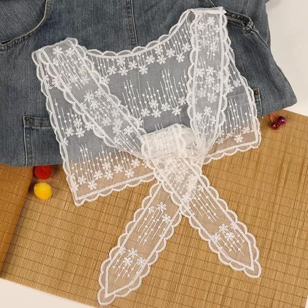 Francuska koronkowa chusta sza – Embroidery Shawl recenzja i cena