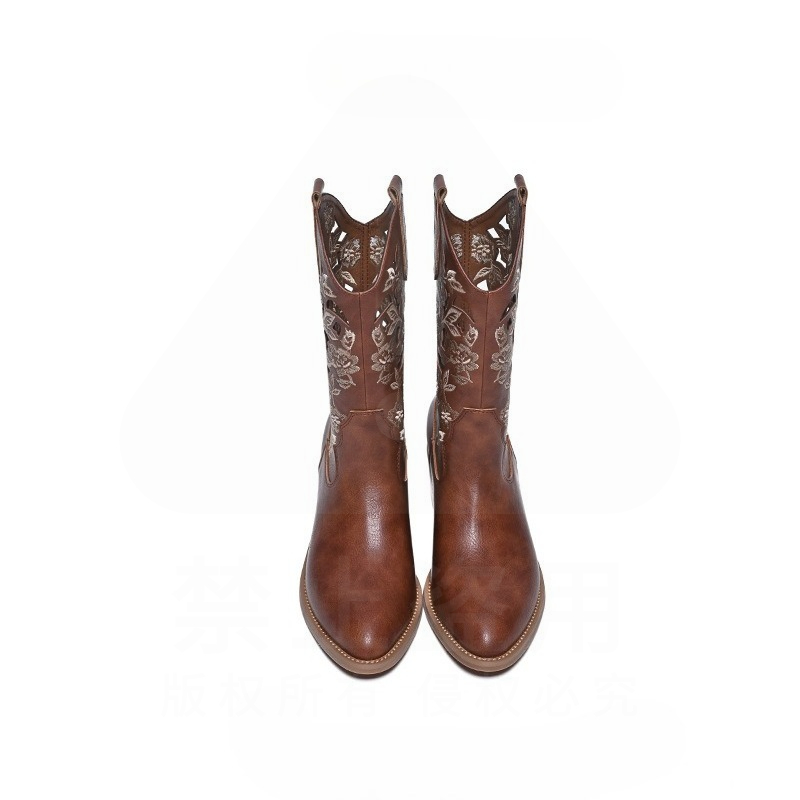 Retro Damskie Buty Wykwintne K – Embroidery On Leather recenzja i cena