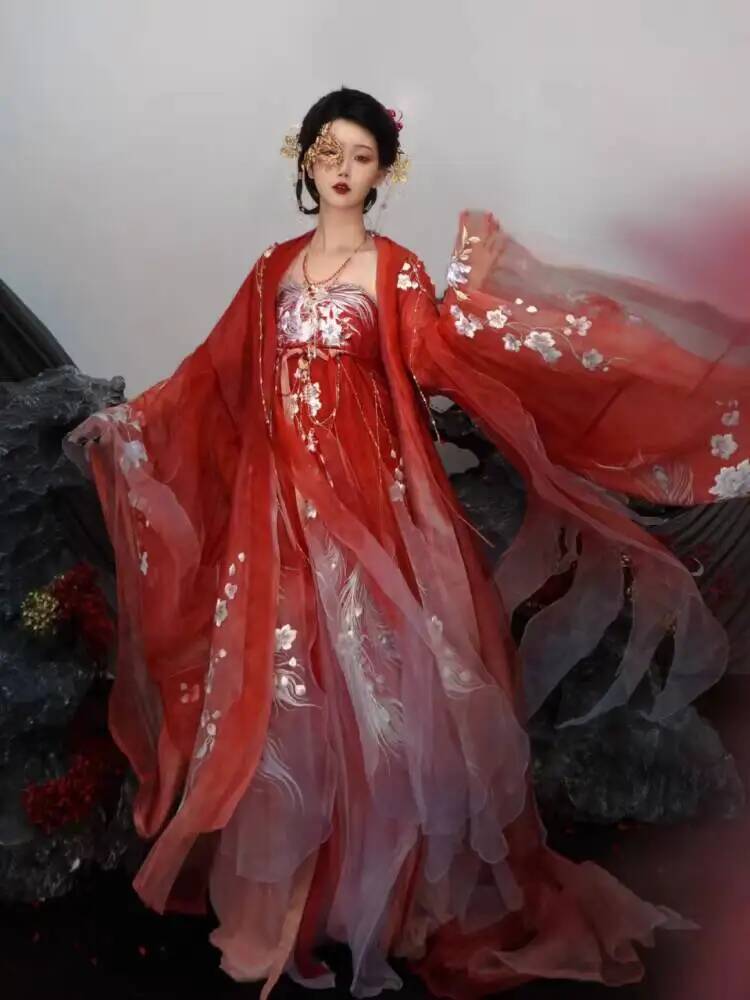 Kobiety w Hanfu, bogato haftow – Embroidery Set recenzja i cena