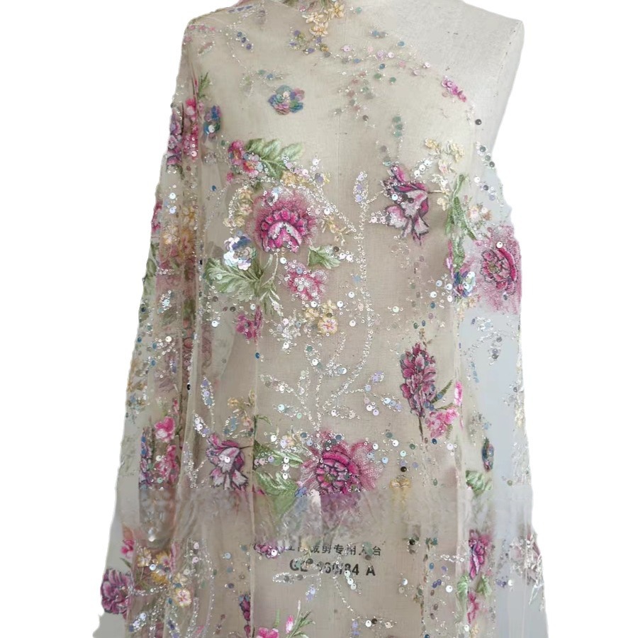 Luksusowa koronka z koralikami – Embroidery Net Dress recenzja i cena