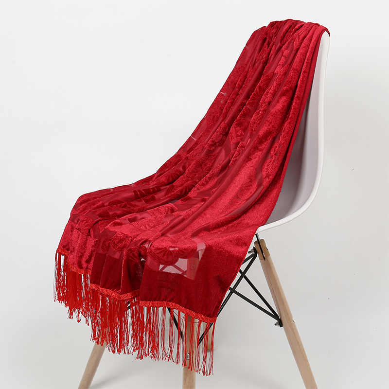 2024 luksusowe jedwabne hafty  – Embroidery Shawl recenzja i cena