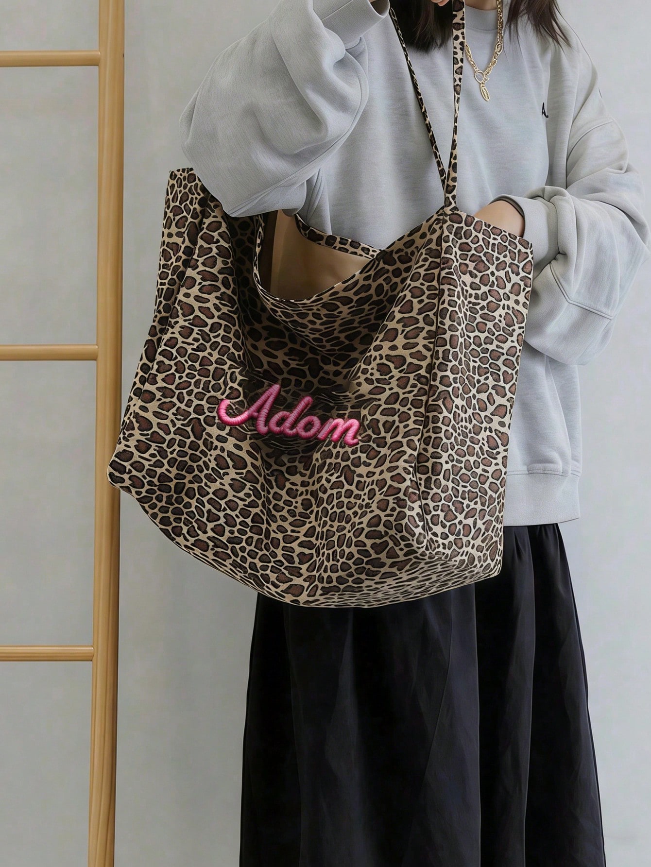 Torba typu tote z nadrukiem w  – Embroidery Names recenzja i cena