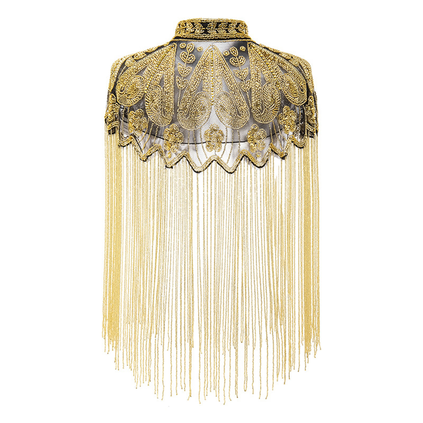 Płaszcz wieczorowy z cekinami  – Embroidery Shawl recenzja i cena