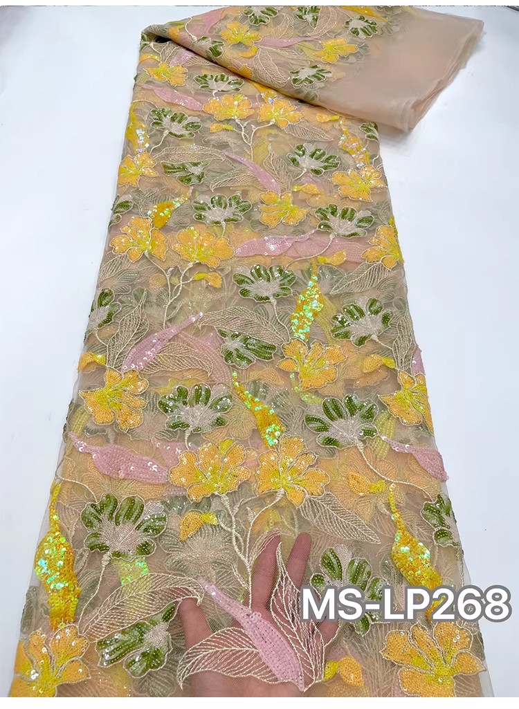 1 jard Luksusowa dwukolorowa t – Embroidery Net Dress recenzja i cena