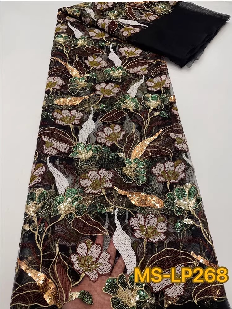 1 jard Luksusowa dwukolorowa t – Embroidery Net Dress recenzja i cena