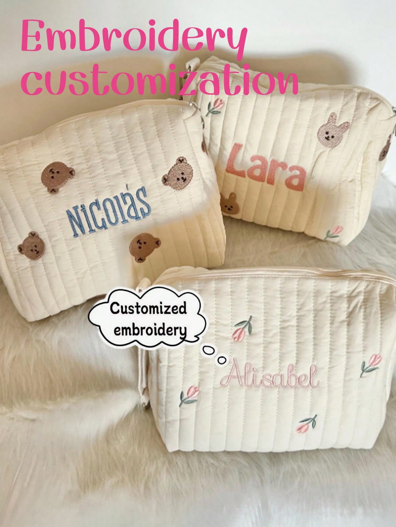 Personalizowana torba na pielu – Embroidery Names recenzja i cena