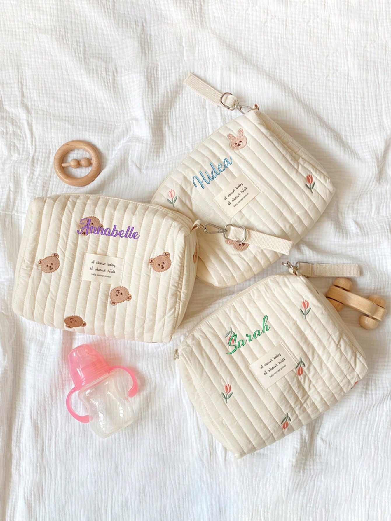 Personalizowana torba na pielu – Embroidery Names recenzja i cena